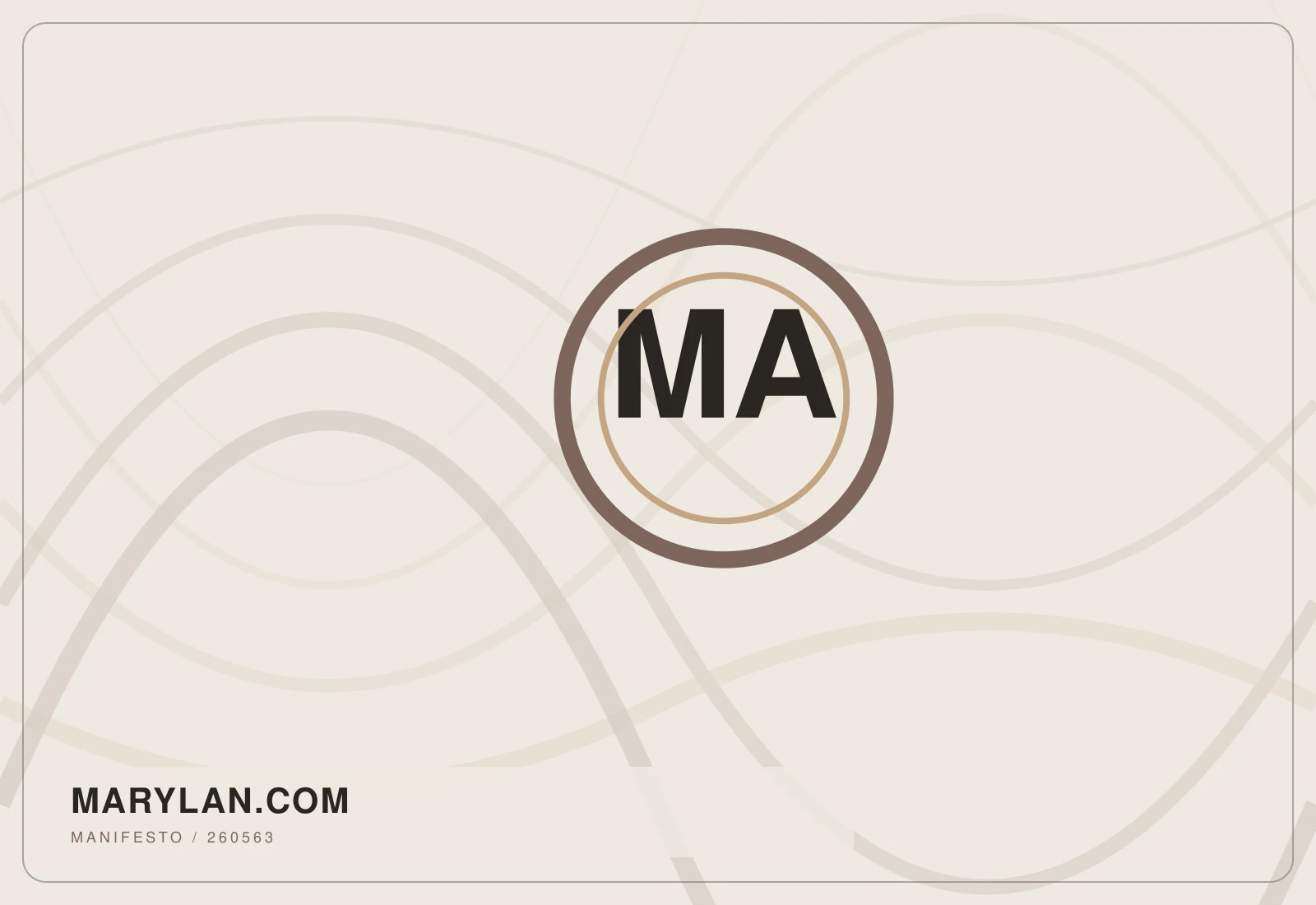 Abstract editorial artwork created for marylan.com